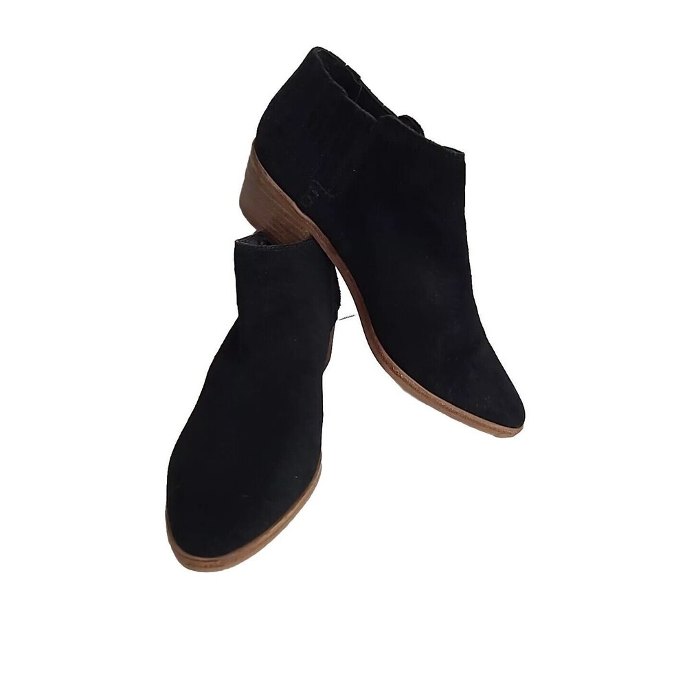 Dolce Vita Ankle boot Suede Black  8 chunky heel